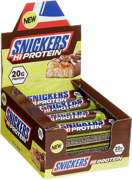 Snickers Hi Protein Riegel 12 x 55g