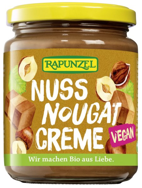 Rapunzel Nuss-Nougat-Creme vegan, (2x250g)