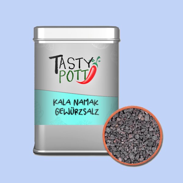 Tasty Pott Kala Namak Salz 100g Dose
