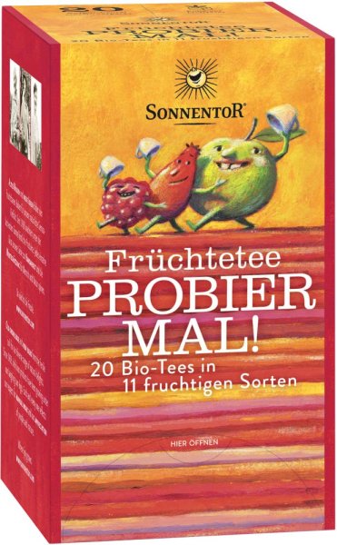 Sonnentor Bio Früchtetee-Probier Mal (47g)