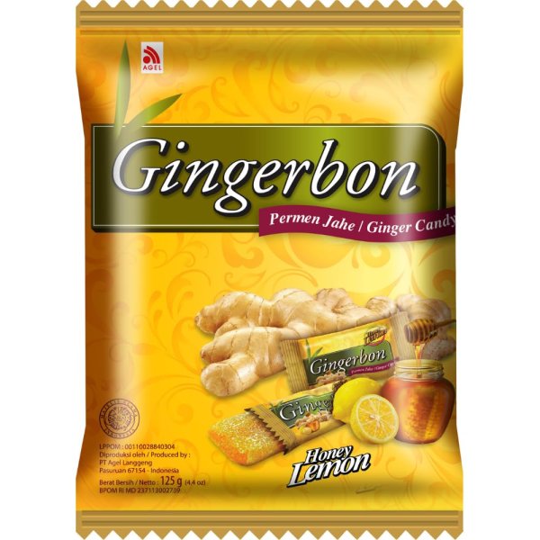 Ingwer Honig Zitrone Bonbons - (5X125G)