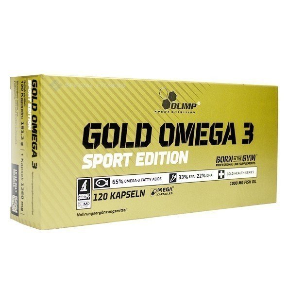 Olimp Gold Omega 3 Sport Edition 120 Kapseln