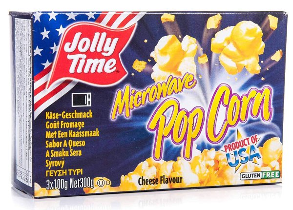 Jolly Time Mikrowellen Popcorn Cheese (3 x 100 g)