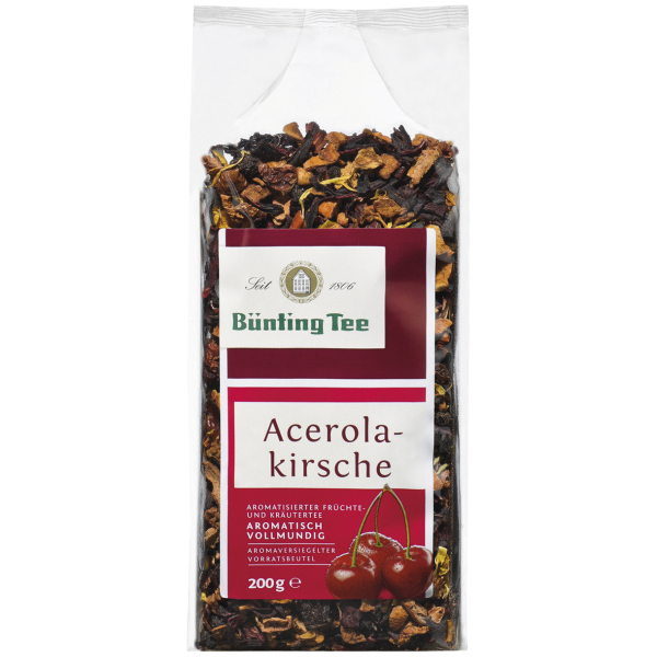 Bünting Tee - Acerola-Kirsche Früchtetee - 200g