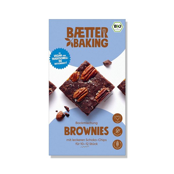 Baetter Baking Bio - Backmischung Brownies, 302g