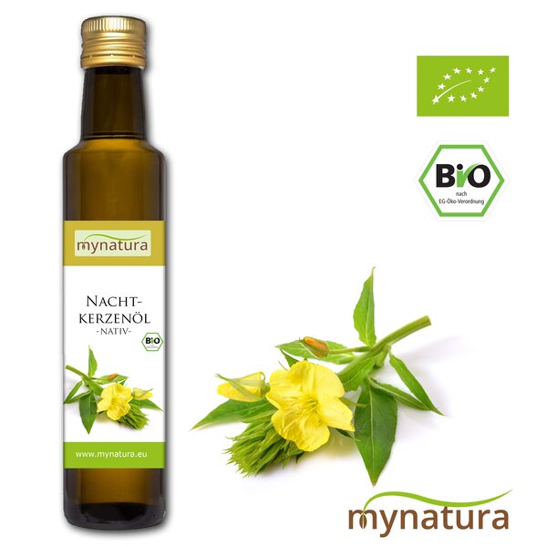 Mynatura Bio Nachtkerzenöl kaltgepresst 250ml