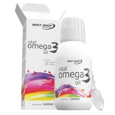 Best Body Nutrition Vital Omega 3 Oil 120 Kapseln Dose