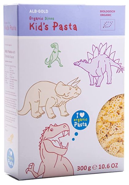 ALB-GOLD Kids-Pasta "Dinos" - Bio (300 g)