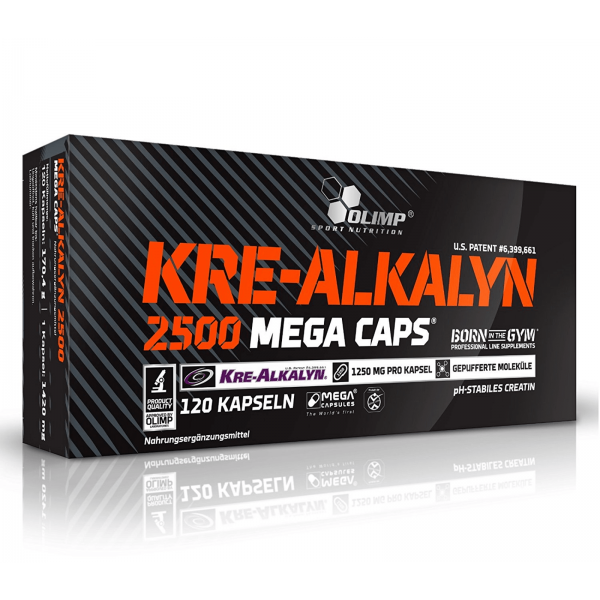 Olimp Kre-Alkalyn® 2500 Mega Caps, 120 Kapseln Schachtel