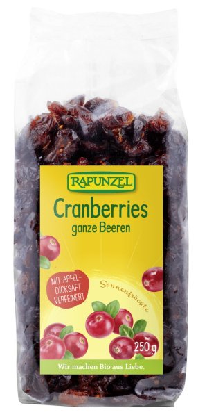 Rapunzel Cranberries, getrocknet (2x250g)Bio