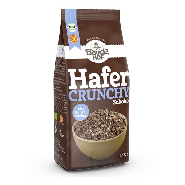 Bauckhof Hafer Crunchy Schoko gf Bio (6x325g)