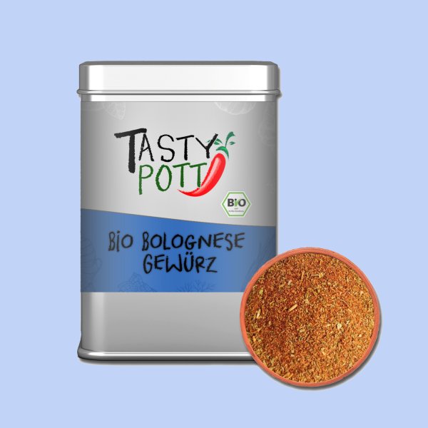 Tasty Pott Bio Bolognese Gewürz 80g Gewürzmischungen