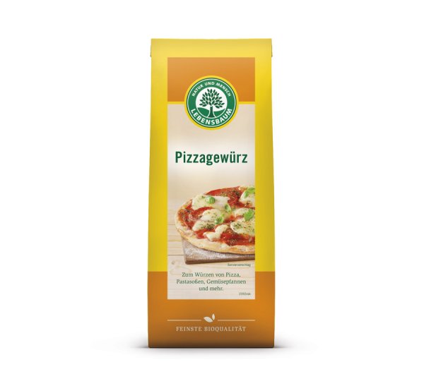 Lebensbaum Pizzagewürz, 3er Pack (3 x 30 g) - Bio
