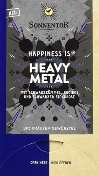 Sonnentor Bio - Happiness isHeavy Metal Tee (1 x 27 g)