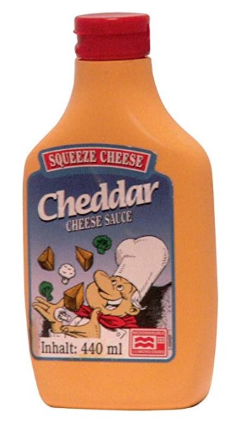 Old Fashioned Foods Squeeze Cheese - Cheddar Käse für die Mikrowelle - 440ml