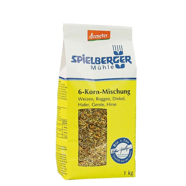 Spielberger Demeter Bio 6-Korn-Mischung (1kg)