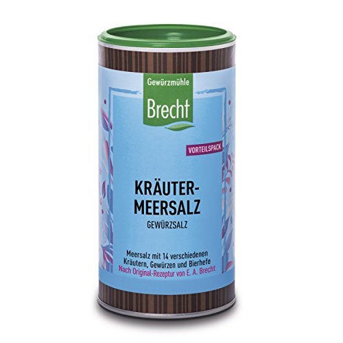 Brecht Kräuter-Meersalz - Dose 500g