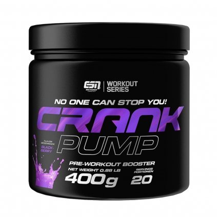 ESN Crank Pump 400g Pre Workout Booster