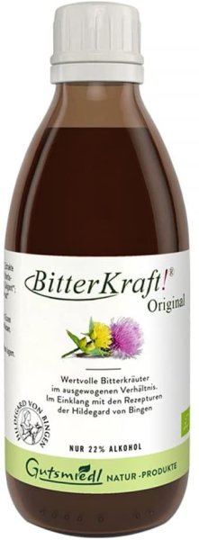 BITTERKRAFT Original BIO Tropfen nach Hildegard von Bingen 200ml