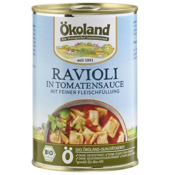 ÖKOLAND Ravioli (6 x 400 g)