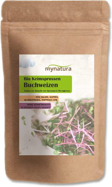 Mynatura Bio Keimsprossen Buchweizen Gemüse (500g)