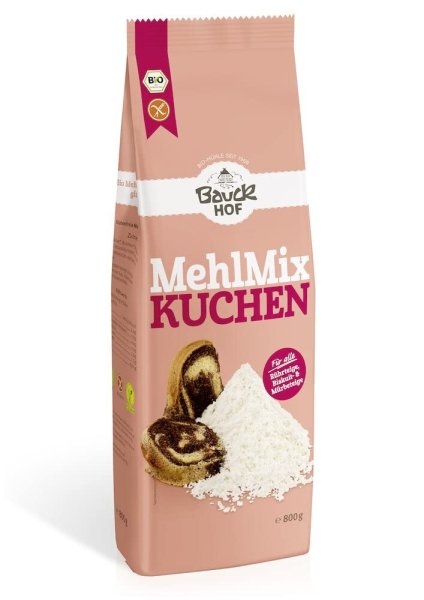 Bauckhof Mehl-Mix Kuchen glutenfrei Bio (6x800g)