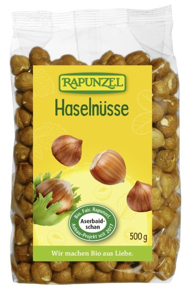 Rapunzel Haselnüsse, (2x500g)Bio