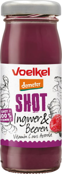 Voelkel Ingwer-Beeren-Shot (60 ml) - Bio