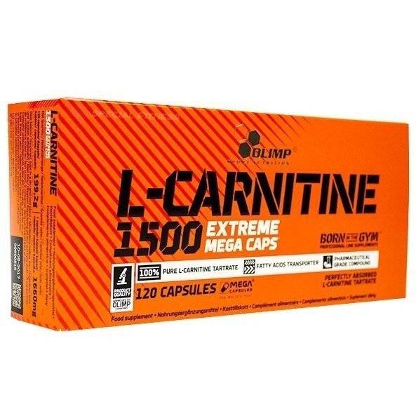 Olimp L-Carnitine 1500 Extreme Mega Caps 120 Kapseln