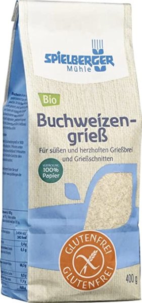 Spielberger Bio Glutenfreier Buchweizengrieß (2x400g)