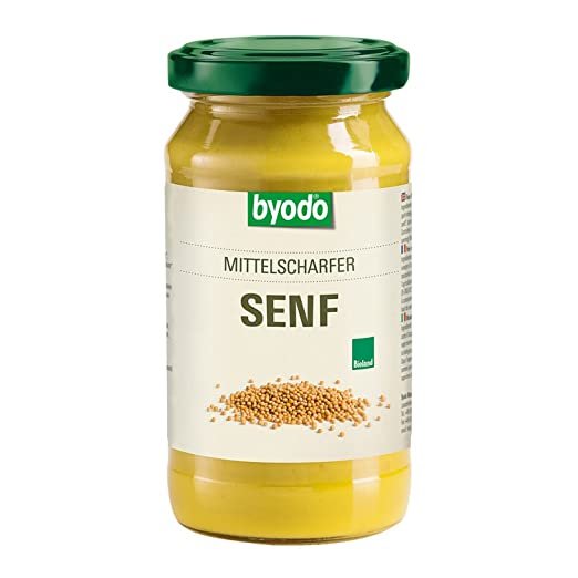 Byodo Mittelscharfer Senf (200 ml) - Bio