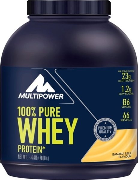 Multipower 100%* Pure Whey Protein (2000g Dose)