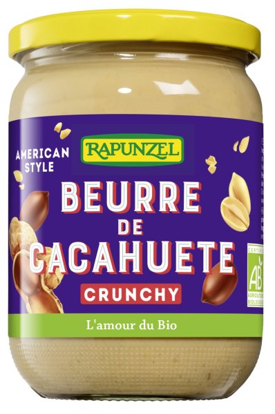 Rapunzel Peanutbutter Crunchy (2x250g)Bio