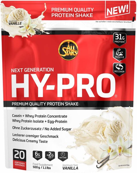 All Stars Hy-Pro 85 Protein 500g Beutel