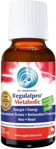 Regulatpro® Metabolic I Anti-Oxidativer Schutz I enthält Magnesium, Mangan, Vitamin B (20ml)