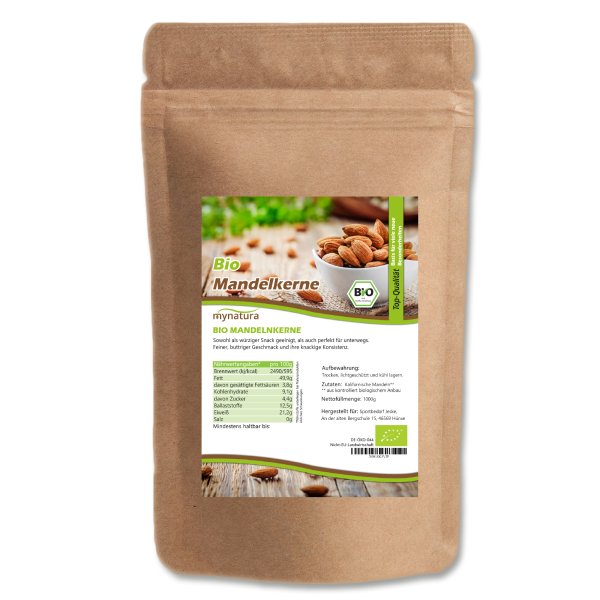 Mynatura Bio Mandeln, unbehandelt 1Kg