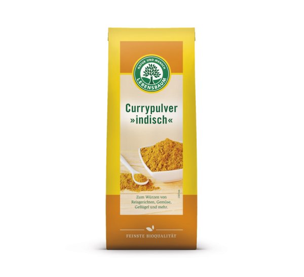 Lebensbaum Currypulver, Indisch, 3er Pack (3 x 50 g) - Bio