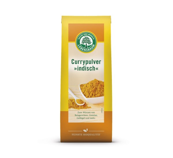 Lebensbaum Currypulver, Indisch, 3er Pack (3 x 50g) - Bio