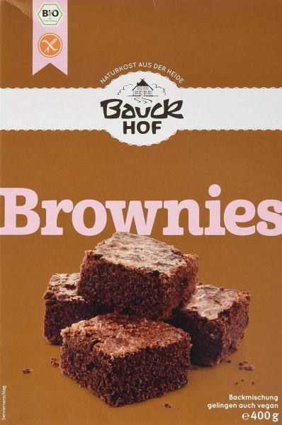Bauckhof Brownies glutenfrei (3x400g)Bio