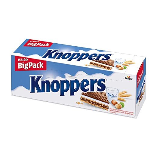 Knoppers Waffeln, 15 x 25g
