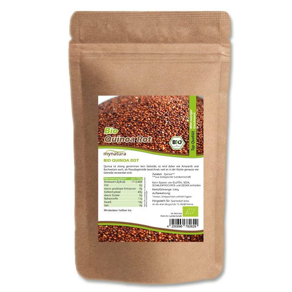 Mynatura Bio Quinoa Rot 2Kg