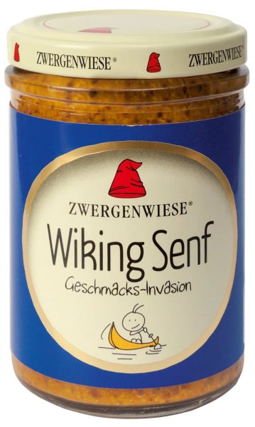 Zwergenwiese Bio-Wiking-Senf 160ml