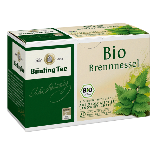 Bünting Tee Bio Brennnessel Beutel (1 x 40 g)