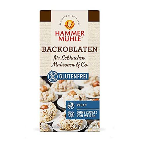 Hammermühle Backoblaten glutenfrei 75g