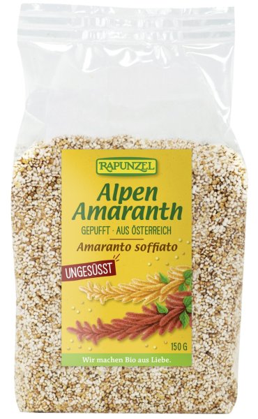 Rapunzel Alpen-Amaranth gepufft, (2x150g)