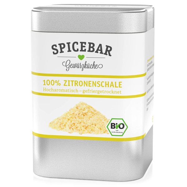 Spicebar Bio Zitronenschale Pulver 70g