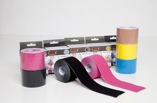 Body Concept Kinesiologie Tape (5m x 5cm Rolle) im 5er Pack von Dittmann