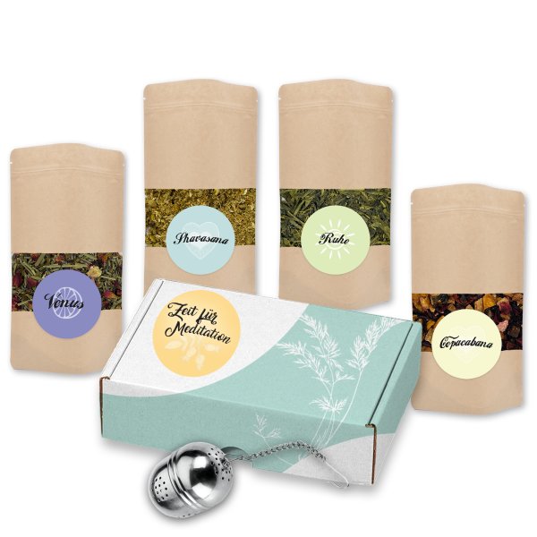 Mynatura Tee Geschenk Box I Zeit für Meditation