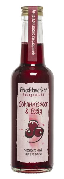 Fruchtwerker Johannisbeer & Essig 250ml