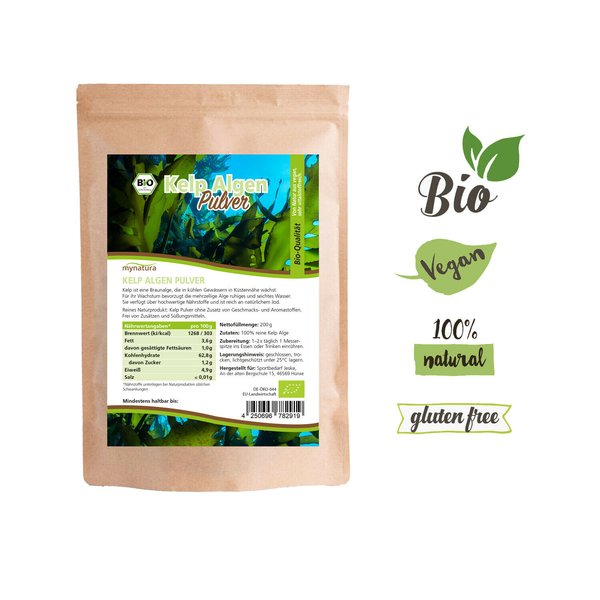 Mynatura Bio Kelp Algen Pulver